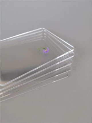 Tehase 5mm 4 * 8 värvi selge ja läbipaistev plastist akrüülplekk