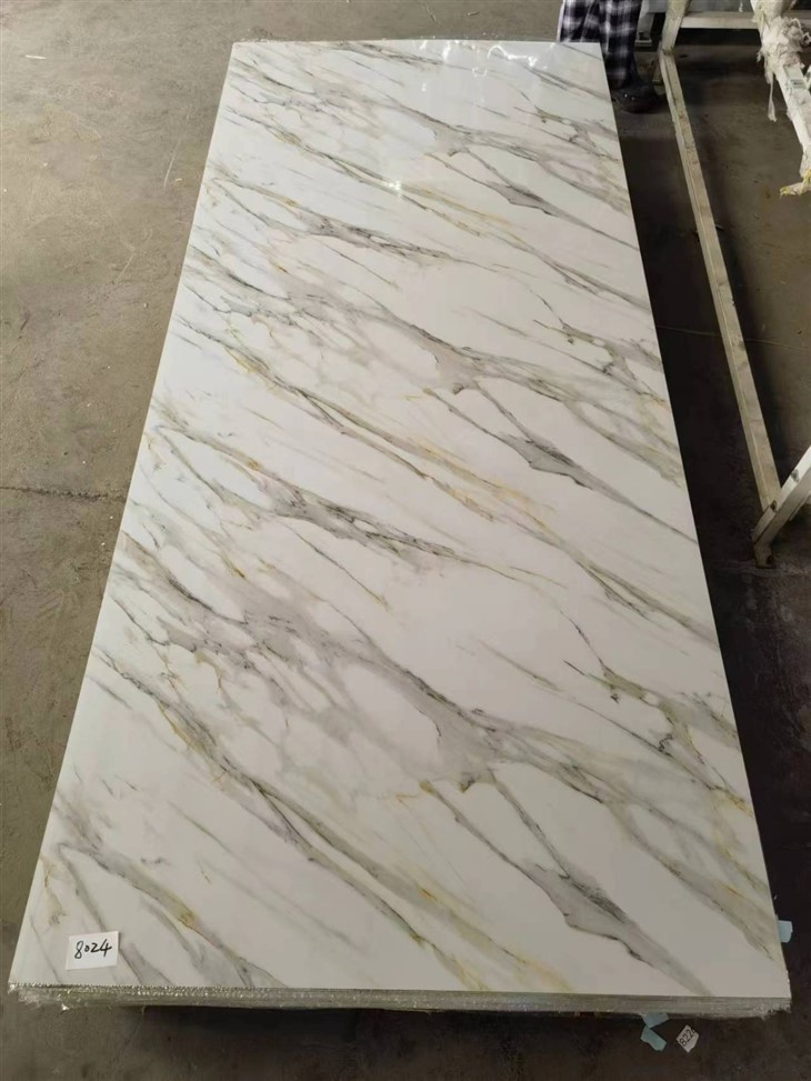 Luxury Wall Decorations UV Stone Texture Sheet
