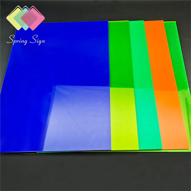 Color Acrylic Sheet Custom Processing Service