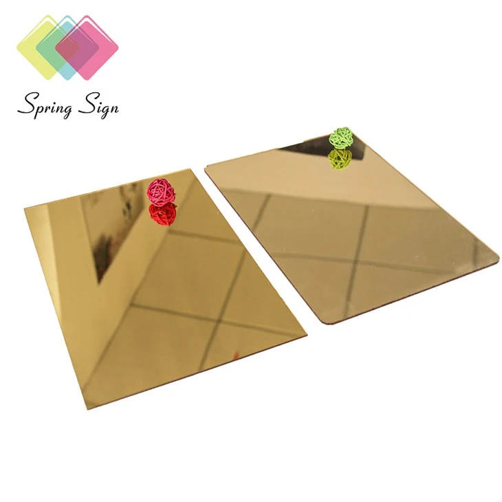 Gold Acrylic Mirror Sheet