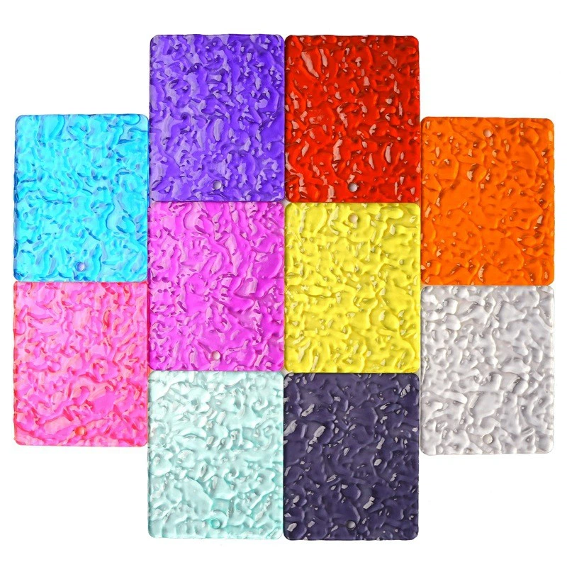 Color Water Ripple Acrylic Sheet