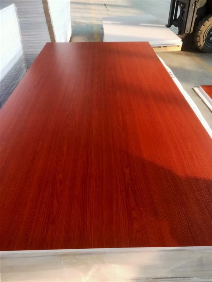 Wood Grain Laminated PVC Foam Board price